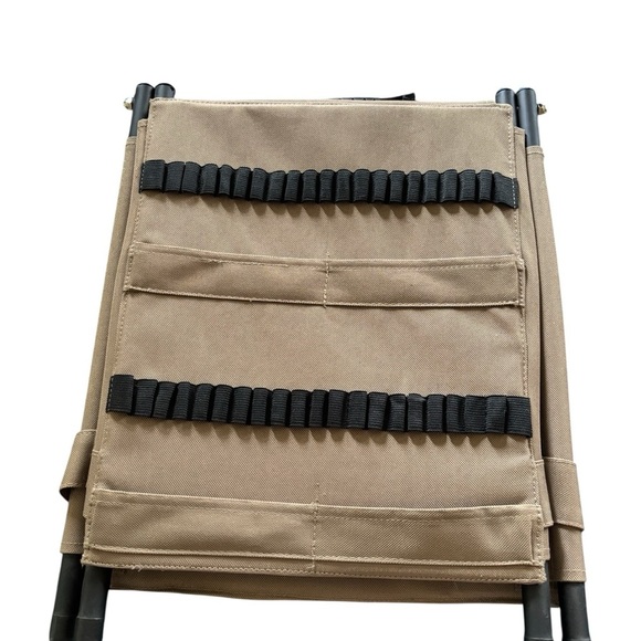 Art Bin Supply Standing Caddy Khaki Canvas 42 Loops Pens Pencils Brushes Pockets - Picture 6 of 6